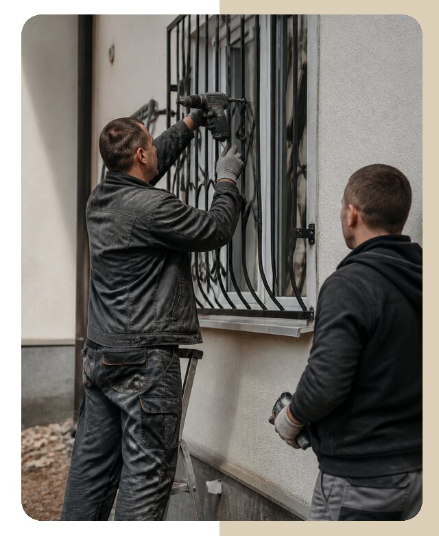 Установка наружных решеток в Прохладном от 5308 р. | ДвериЛегко-Прх